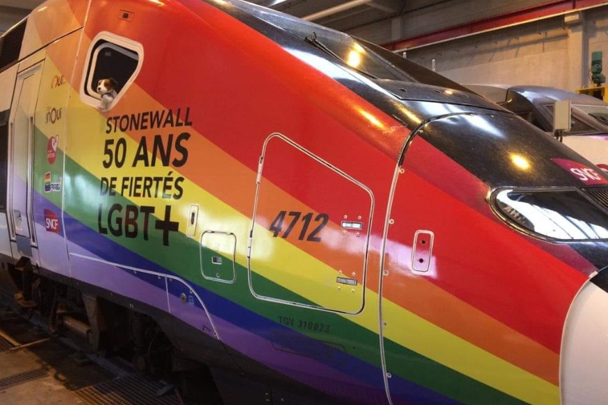 SNCF : un TGV arc-en-ciel va circuler en France pour le mois des Fiertés.