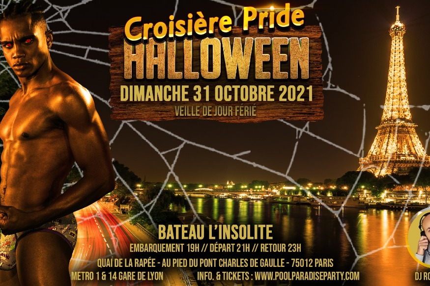 Le 31 octobre, embarquez pour la Croisière Pride Halloween 2021