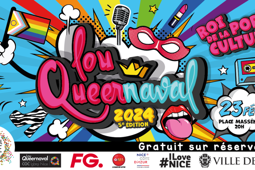 Lou Queernaval 2024 : le carnaval gay de Nice célèbre la Pop Culture