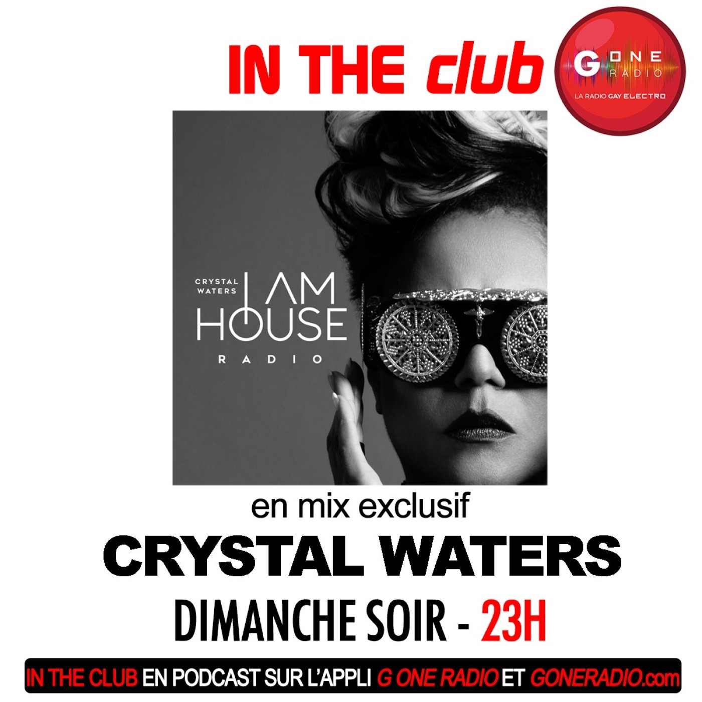 InTheClub G One : Crystal Waters episode artwork