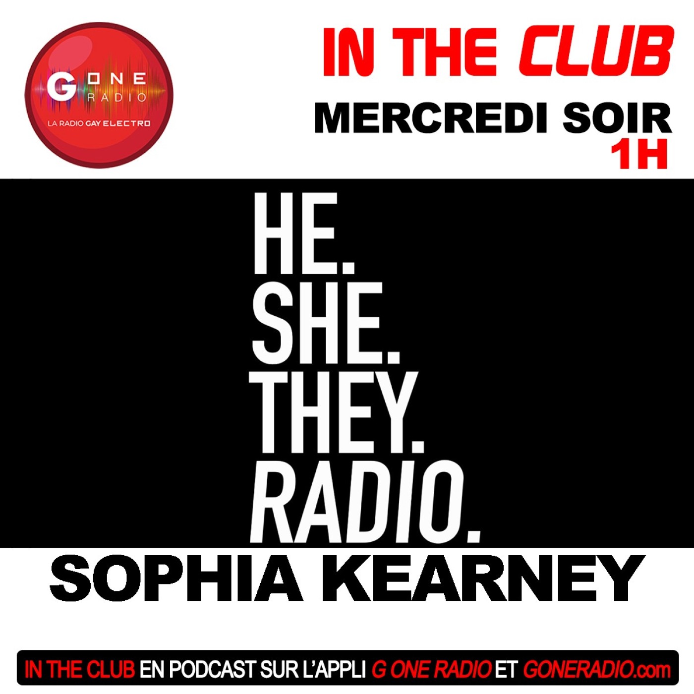 InTheClub G One : He.She.They. Radio episode artwork