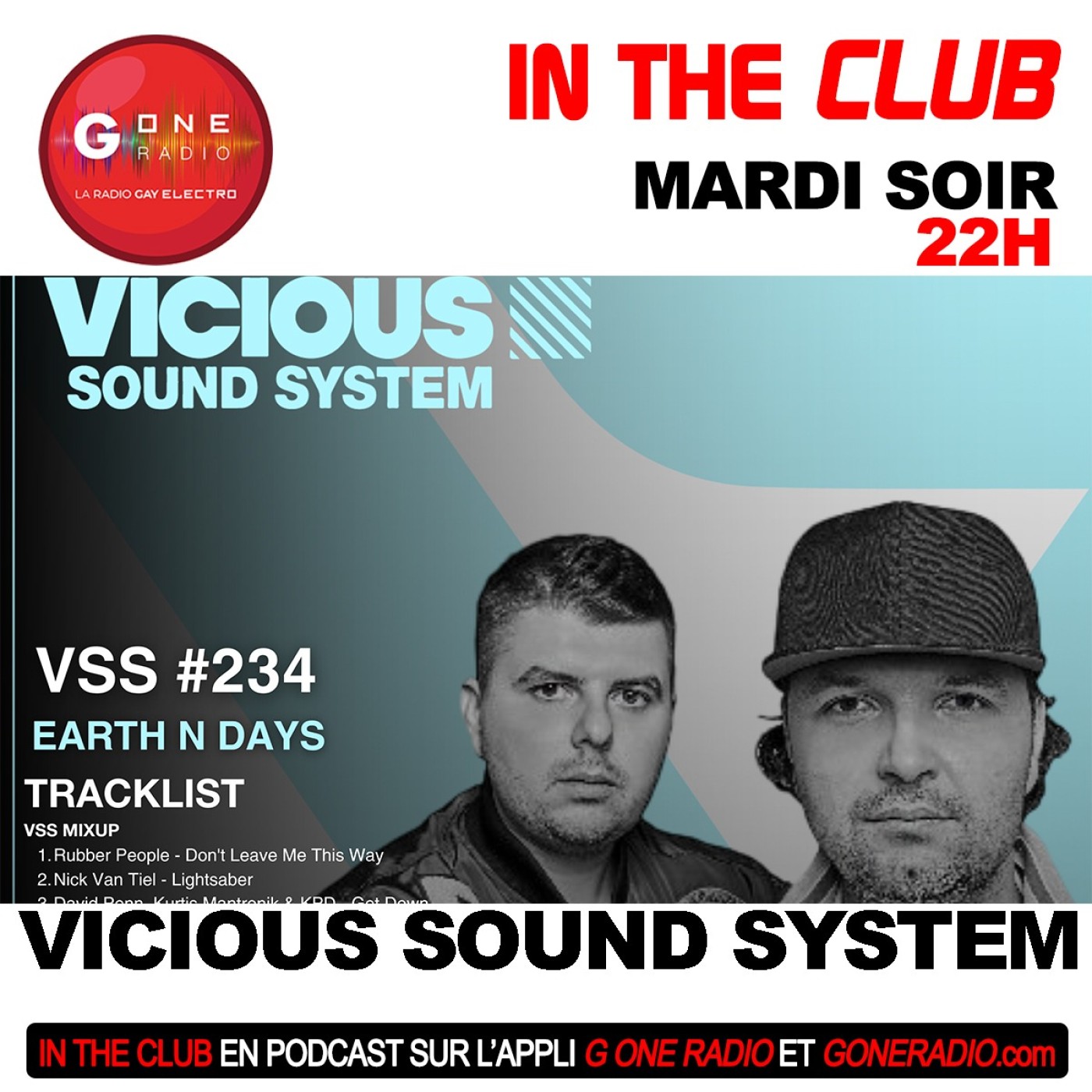 InTheClub G One invite : Vicicous Sound System episode artwork